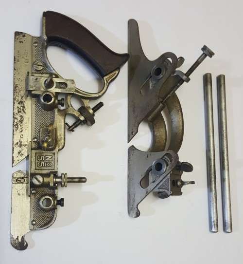 Vintage Stanley Sweetheart No. 55 Combination Plane - With Set Of Cutters