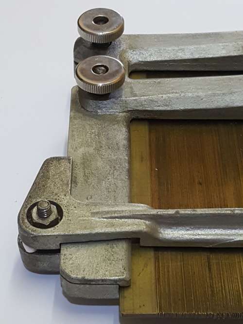 Remarkable and Rare  Vintage Maco Adjustable Template / Profile Gauge