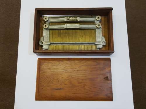 Remarkable and Rare  Vintage Maco Adjustable Template / Profile Gauge