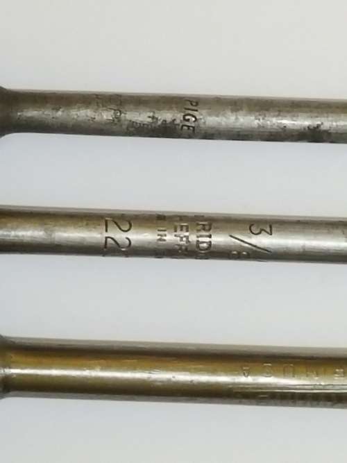 Excellent Set Of Morrison Limited Pidgeon Brand Auger Drill Bits (with extras)