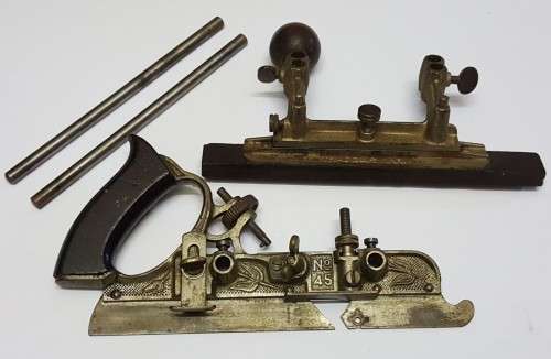 Vintage Stanley Rule and Level Co No. 45 Combination Plane