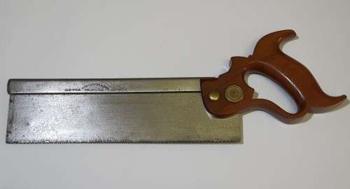 Beautiful Vintage Disston Small Dovetail Saw (Philadelphia, USA)