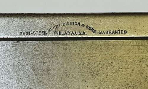 Beautiful Vintage Disston Small Dovetail Saw (Philadelphia, USA)