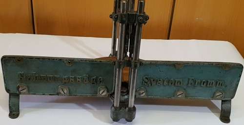 Rare and Amazing Mitre Box - Gehrungssäge System Fromm. (Germany)