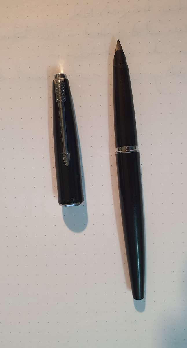 Parker 45 Fountain Pen  Black (B)