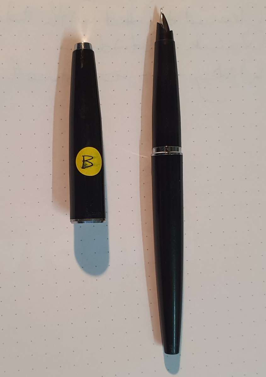 Parker 45 Fountain Pen  Black (B)