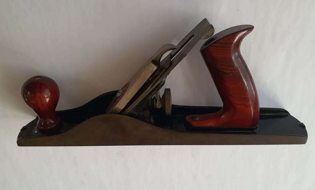 Rare Vintage Millers Falls Double-Jointed Levercap Jack Plane (No. 14?)