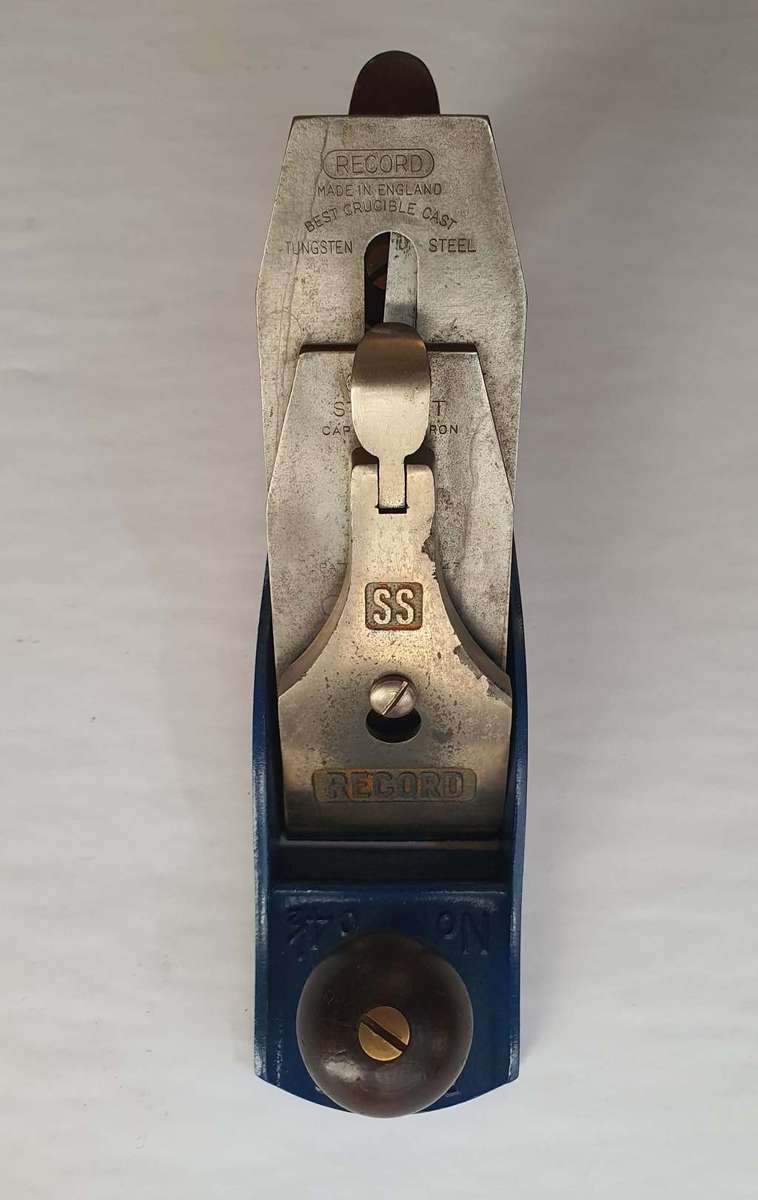 Vintage Record SS No. 4½ Smoothing Plane  Made in England: Refurbished & Rare