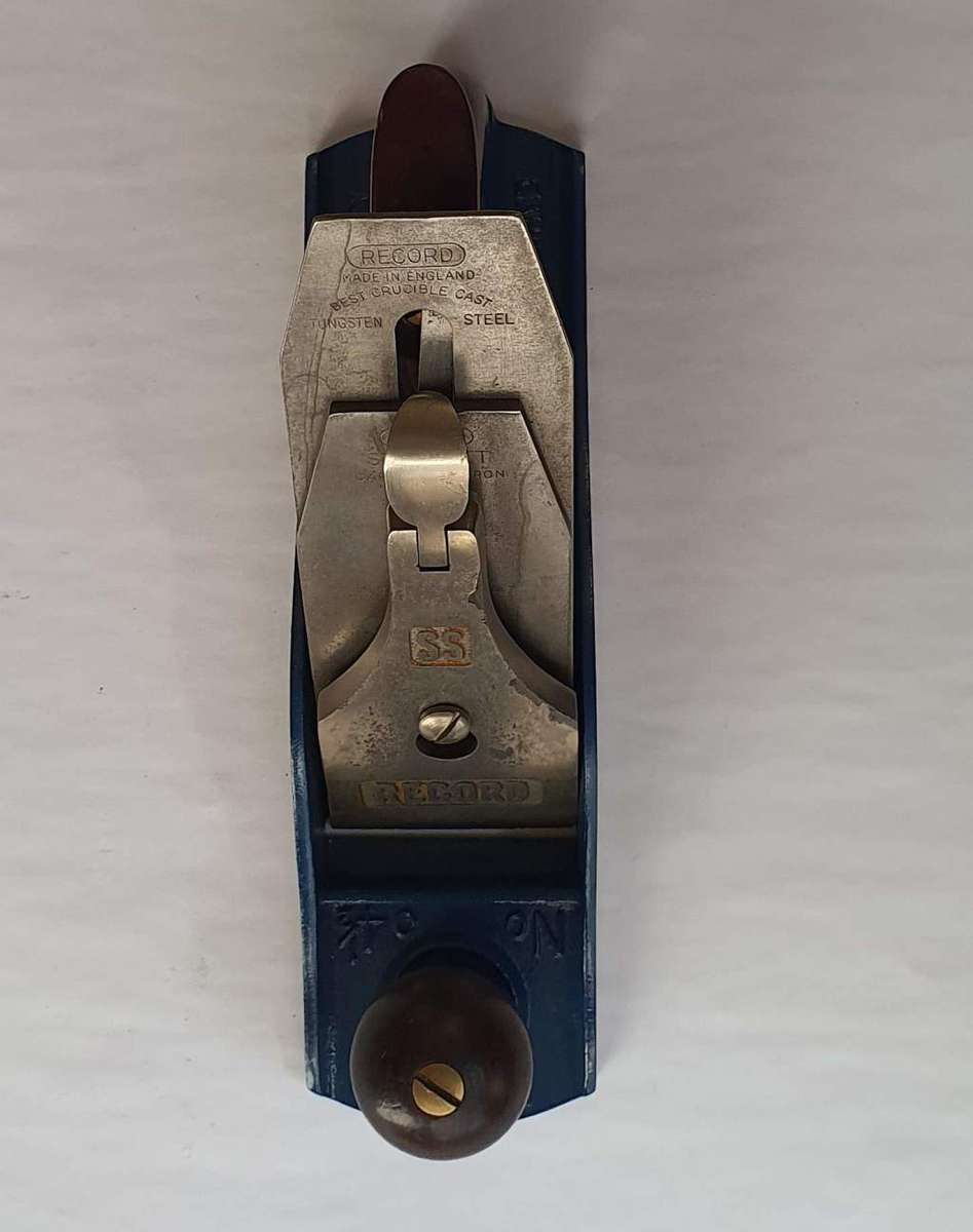 Vintage Record SS No. 4½ Smoothing Plane  Made in England: Refurbished & Rare