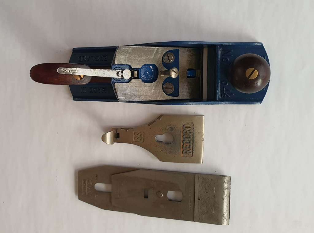 Vintage Record SS No. 4½ Smoothing Plane  Made in England: Refurbished & Rare