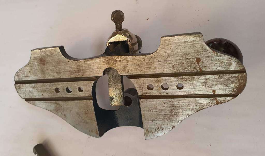 Vintage Record No 071 Router Plane  Older Model, Complete with All Bits & Pieces