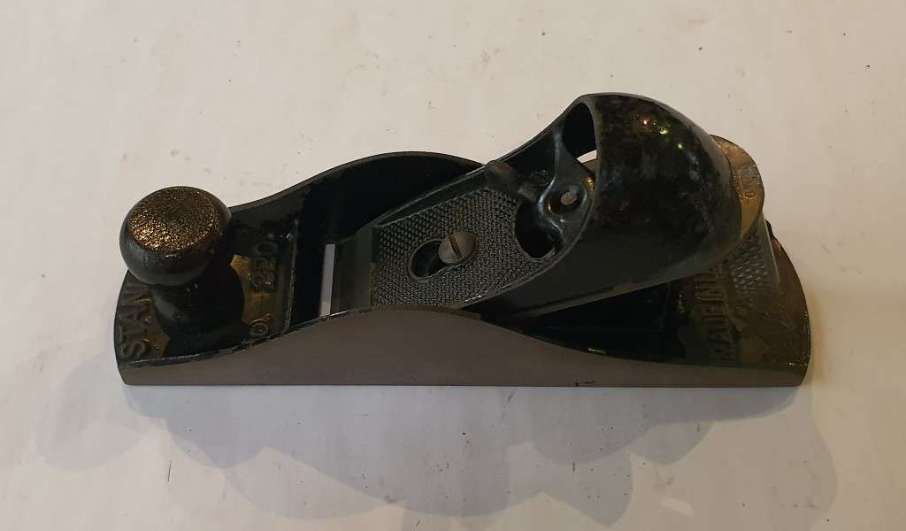 Vintage Stanley No. 220 Block Plane - Made in USA