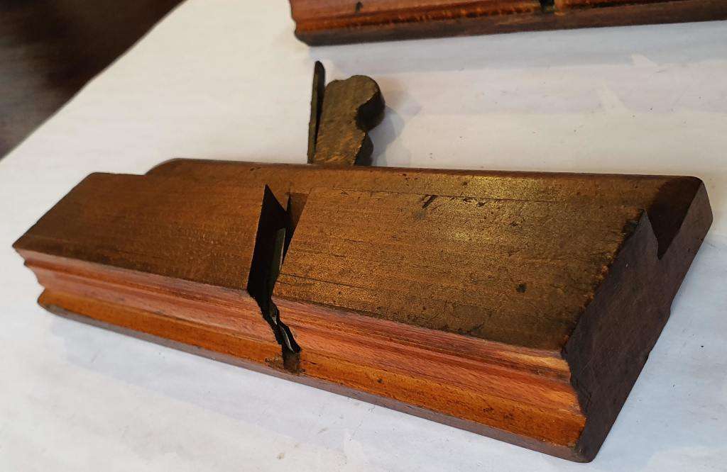 2 Vintage Profile Wood Planes - Excellent Condition