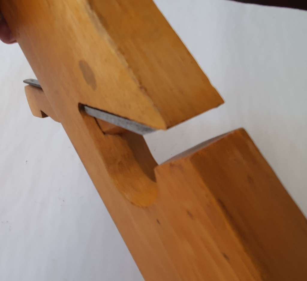 Vintage Ulmia Ott Wooden Rabbit Plane 27 mm  Made in Germany