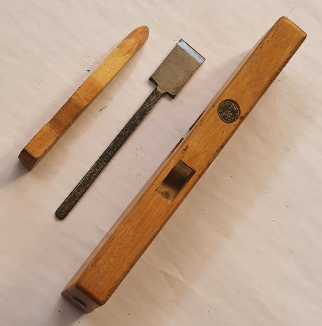 Vintage Ulmia Ott Wooden Rabbit Plane 27 mm  Made in Germany