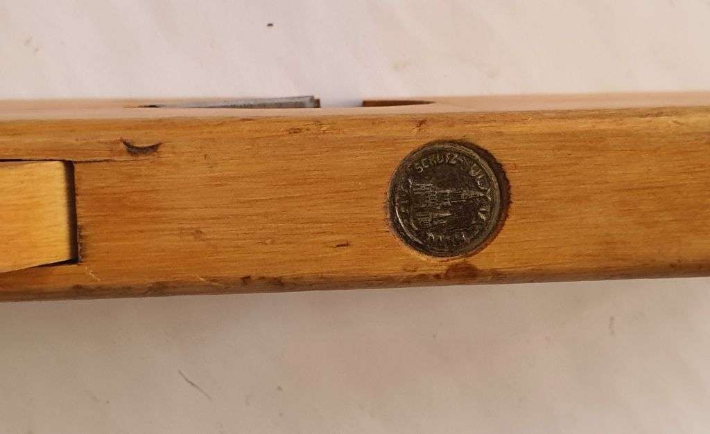 Vintage Ulmia Ott Wooden Rabbit Plane 27 mm  Made in Germany