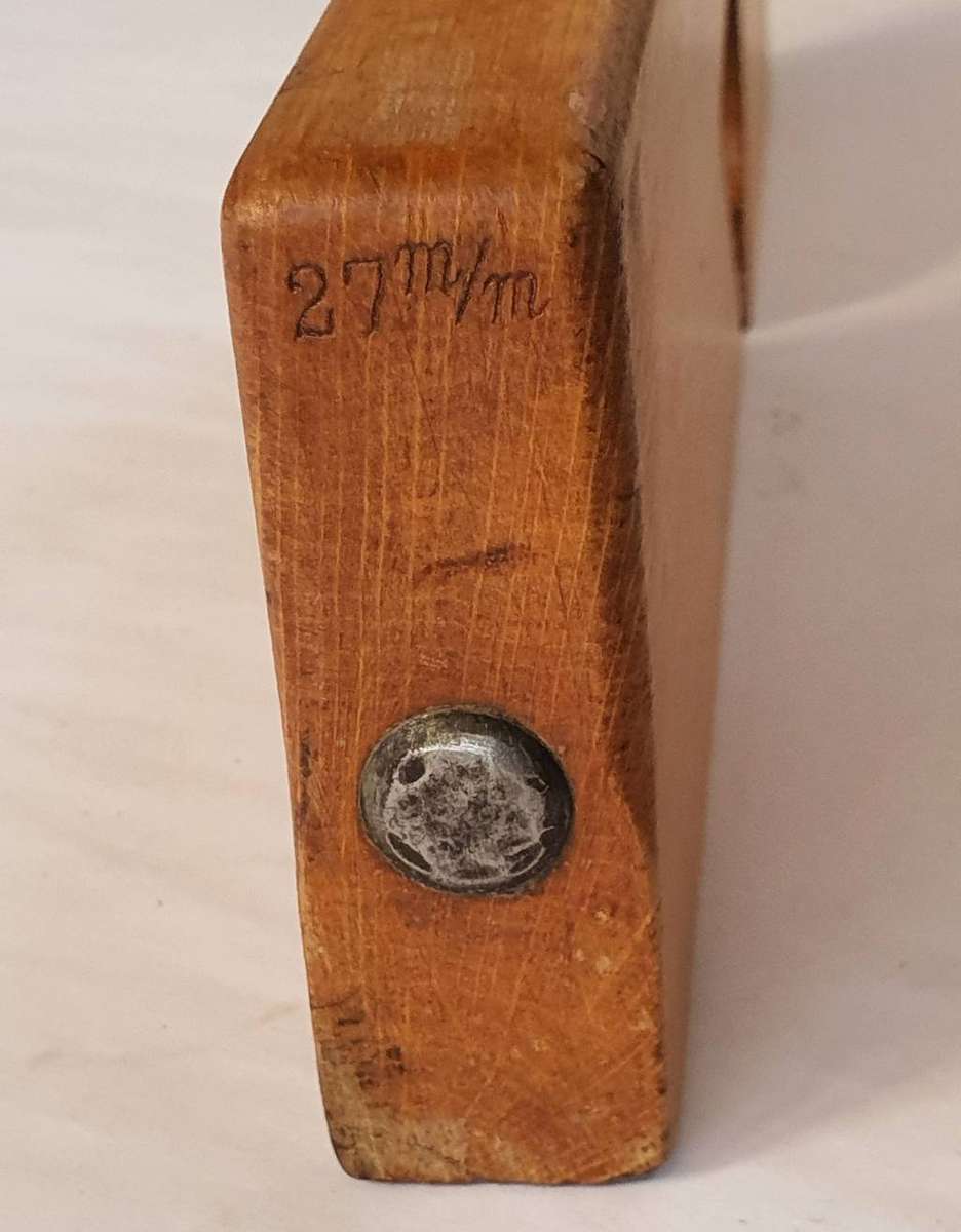 Vintage Ulmia Ott Wooden Rabbit Plane 27 mm  Made in Germany