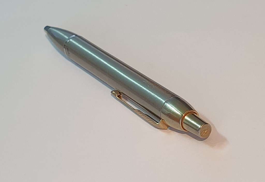 Vintage Parker IM Ball Point  Full Metal Body With Champagne Trim (Personalised)