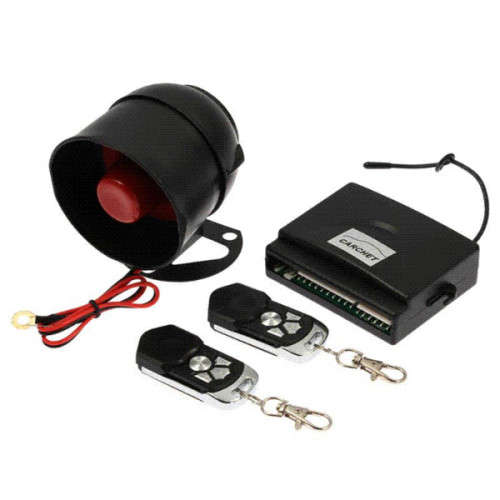 Universal Car Alarm Security System w/ 2 Remotes