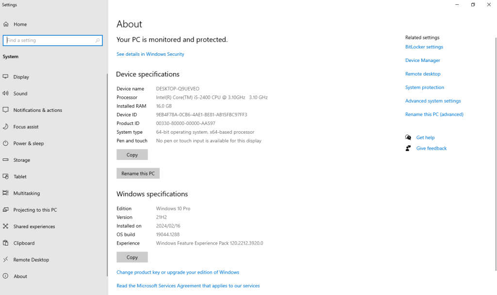 i5 Desktop 16GB Ram SSD PC Box very good condition