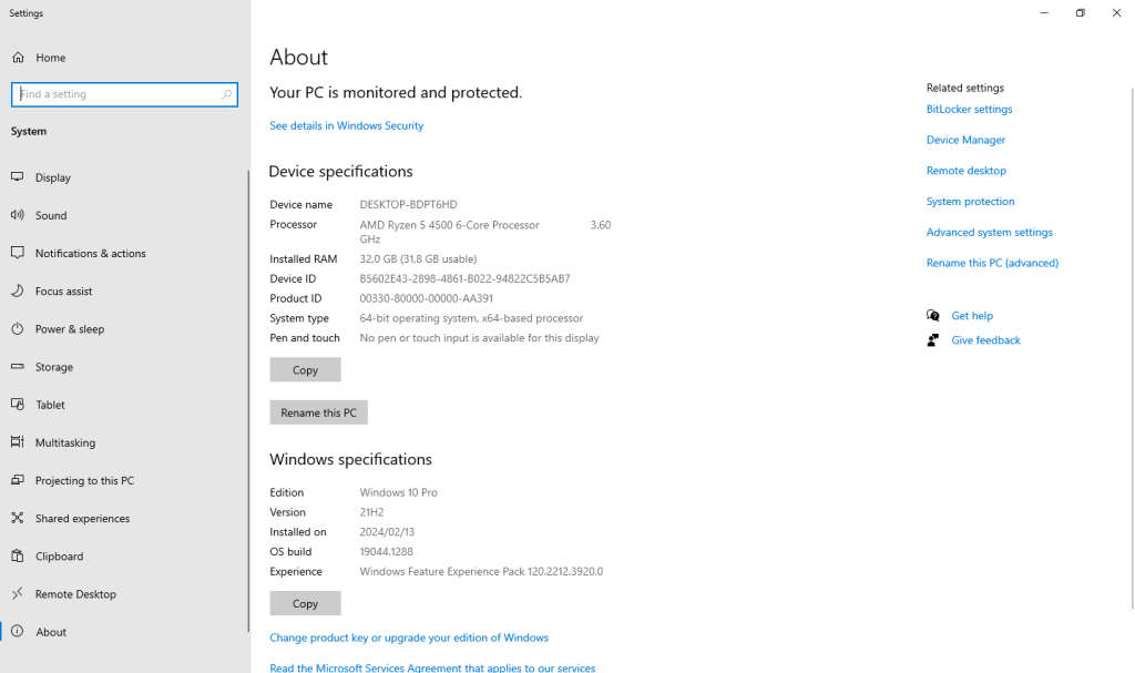 Brand New AMD Gaming 6 Core PC 32GIG Ram 4Gig GPU, 512Gig NVME