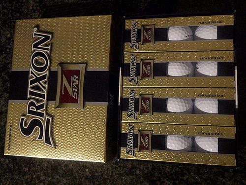 12 x Srixon Z-Star Golf Balls (brand new)