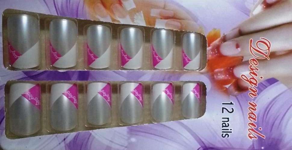 Designed false nails 12 piece