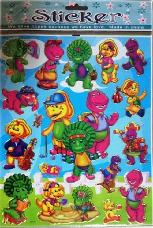 Barney Sticker
