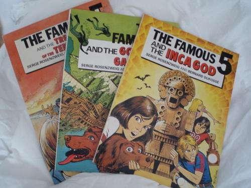 3x Famous Five illustrated Comics (Enid Blyton genre)