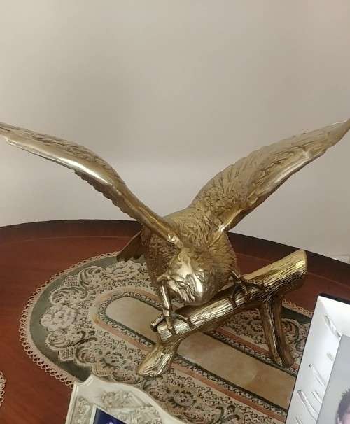 Metal Eagle ornament