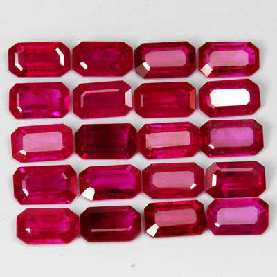 LAB CERTIFIED 5.00 CTS GENUINE BURMESE RUBIES!