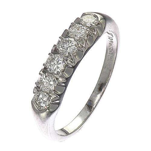 SAY IT WITH GOLD!!!- SIMPLY STUNNING 10K WHITE GOLD  DIAMOND RING!
