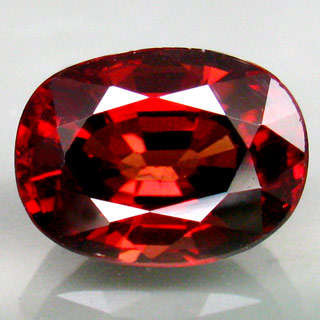 SPECTACULAR 3.05 CT 100% NATURAL TOP ORANGE RED ZIRCON!