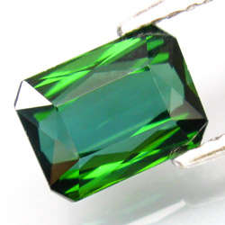 GLOWING 1.77 CTS NATURALTOP  NEON GREEN TOURMALINE!