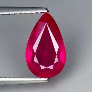 BEAUTIFUL 2.32 CT NATURAL PINKISH RED MOZAMBIQUE RUBY!