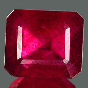 EYE-CATCHING 3.67 CT NATURAL BLOOD RED MADAGASCAN RUBY!