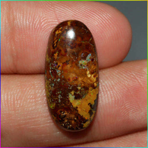 AMAZING 10.78 CTS 100% NATURAL SOLID MATRIX BOULDER OPAL!