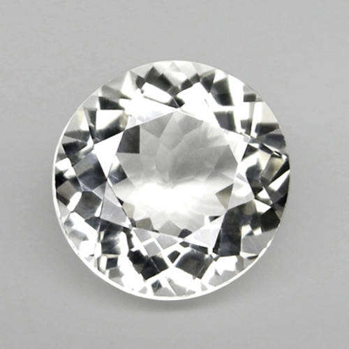BRILLIANT 1.77 CTS NATURAL DIAMOND WHITE GOSHENITE (WHITE BERYL)!