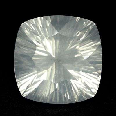 STUNNING 14.55 CTS NATURAL DIAMOND WHITE SILVERITE QUARTZ - FLAWLESS!