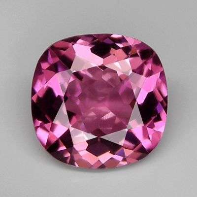 STUNNING NATURAL EYE-CLEAN RUBELITE TOURMALINE - WOW!