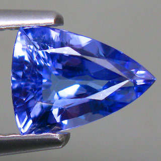 STUNNING 1.04 CT FANCY CUT 100% NATURAL VIOLET BLUE TANZANITE!