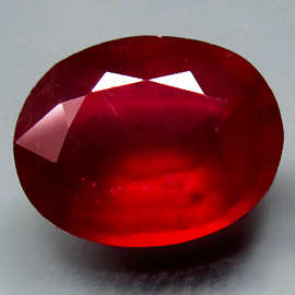 GORGEOUS 4.70 CT NATURAL TOP BLOOD RED RUBY!