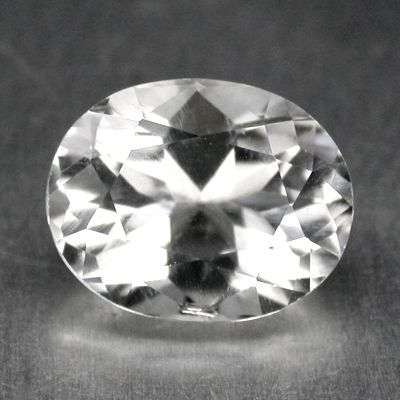 STRIKING 1.95 CT 100% NATURAL VVS DIAMOND WHITE GOSHENITE!