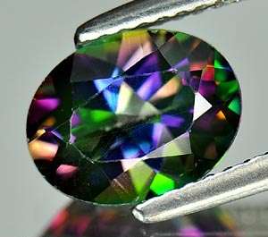 GORGEOUS 1.91 CTS NATURAL MYSTIC GREENISH TOPAZ!