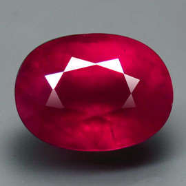 STUNNING 4.85 CT NATURAL TOP BLOOD RED MADAGASCAN RUBY!