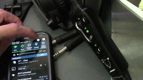 Bose A20 with Bluetooth Aviation Headset