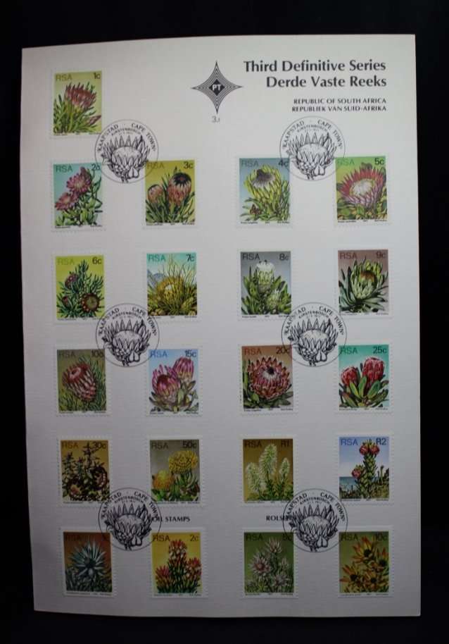 Third Definitive Series Dick Findlay 1977, Stamps, South Africa