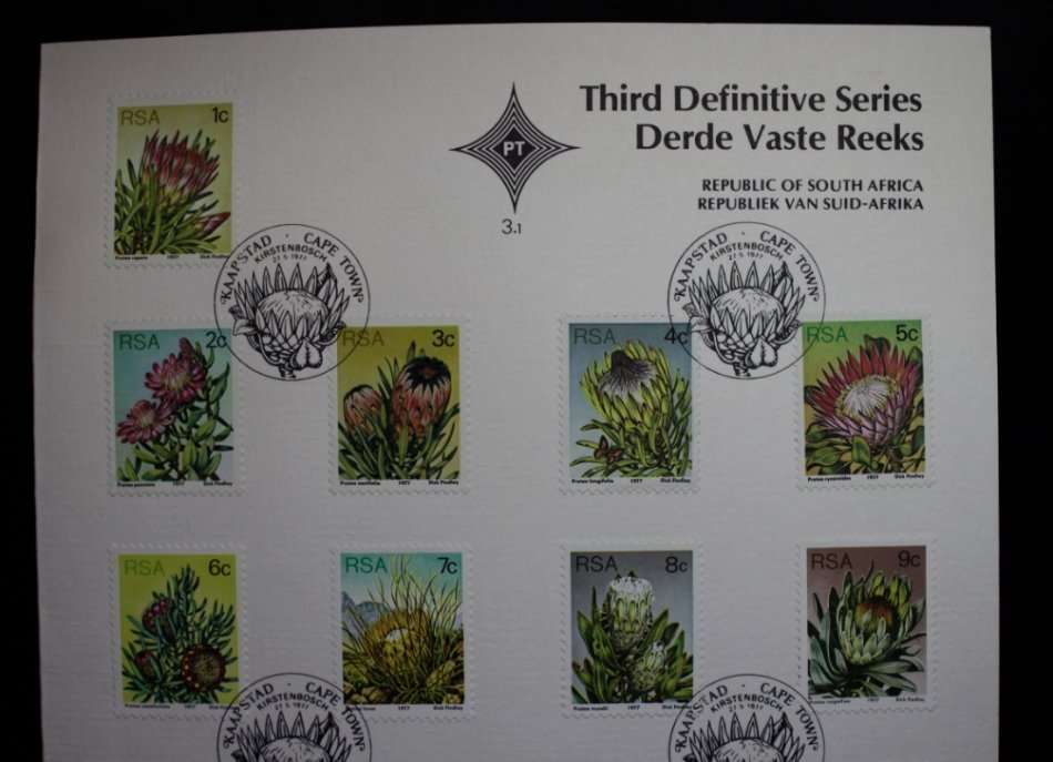 Third Definitive Series Dick Findlay 1977, Stamps, South Africa