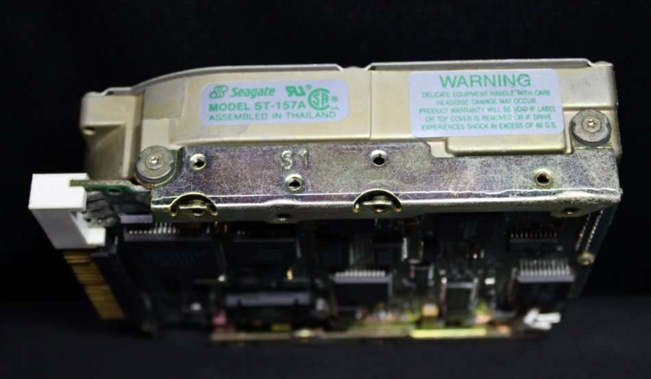 Vintage Seagate ST 157A 44MB Hard Drive from 1991