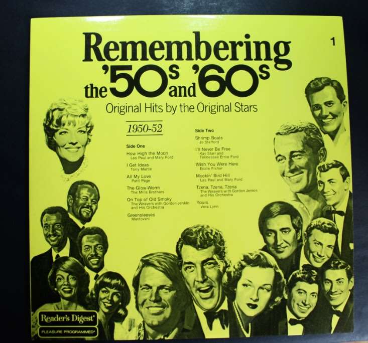 Readers Digest  Remembering the 50s and 60s  - 8 LP Set